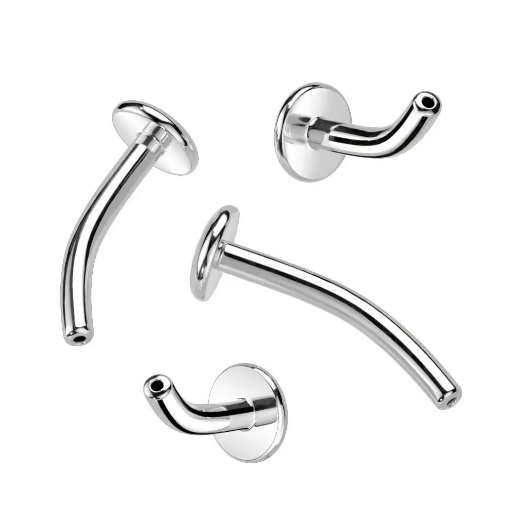PUSH IN tyčka k piercingu do pupíku TITAN (1,6 x 12 mm) - TIT1228-1612