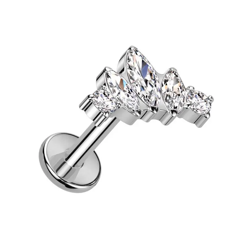 S4U Piercing do brady - labreta TITAN, 1,2 x 8 mm - TIT1267