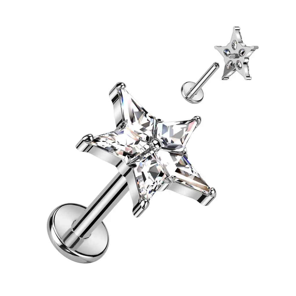 S4U Piercing do brady - labreta TITAN - TIT1278-C