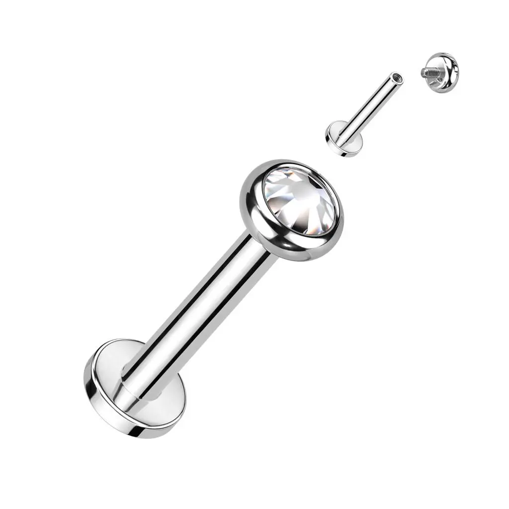 MARRE Piercing do brady - labreta TITAN (čirá) - TIT1291C-1208