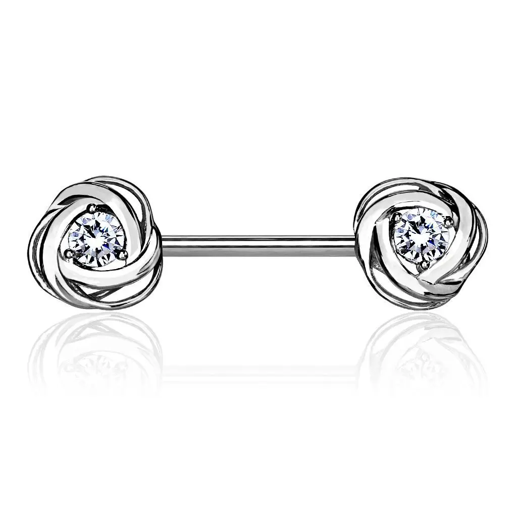 Piercing do bradavky chirurgická ocel