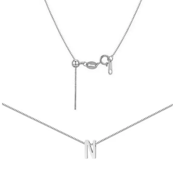 S4U Ocelový náhrdelník PÍSMENO N - OPD0338-N