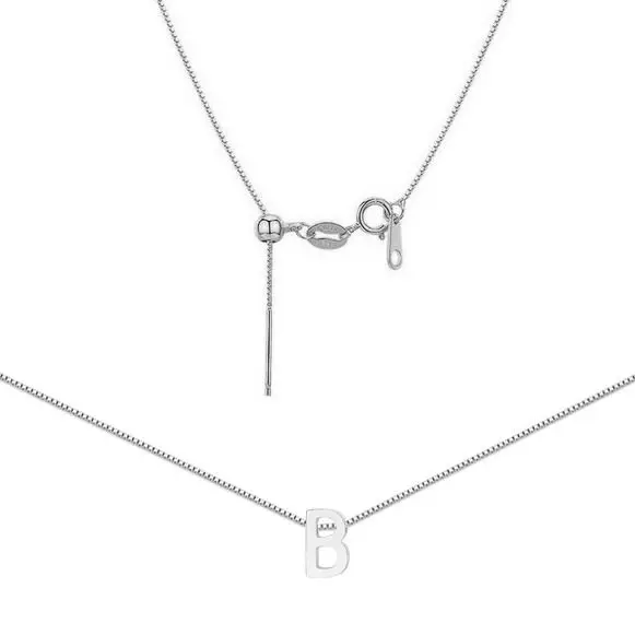 S4U Ocelový náhrdelník PÍSMENO B - OPD0338-B