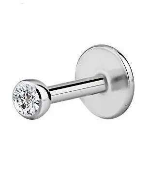 MARRE Piercing do brady - labreta, zirkon 3 mm (1,2 x