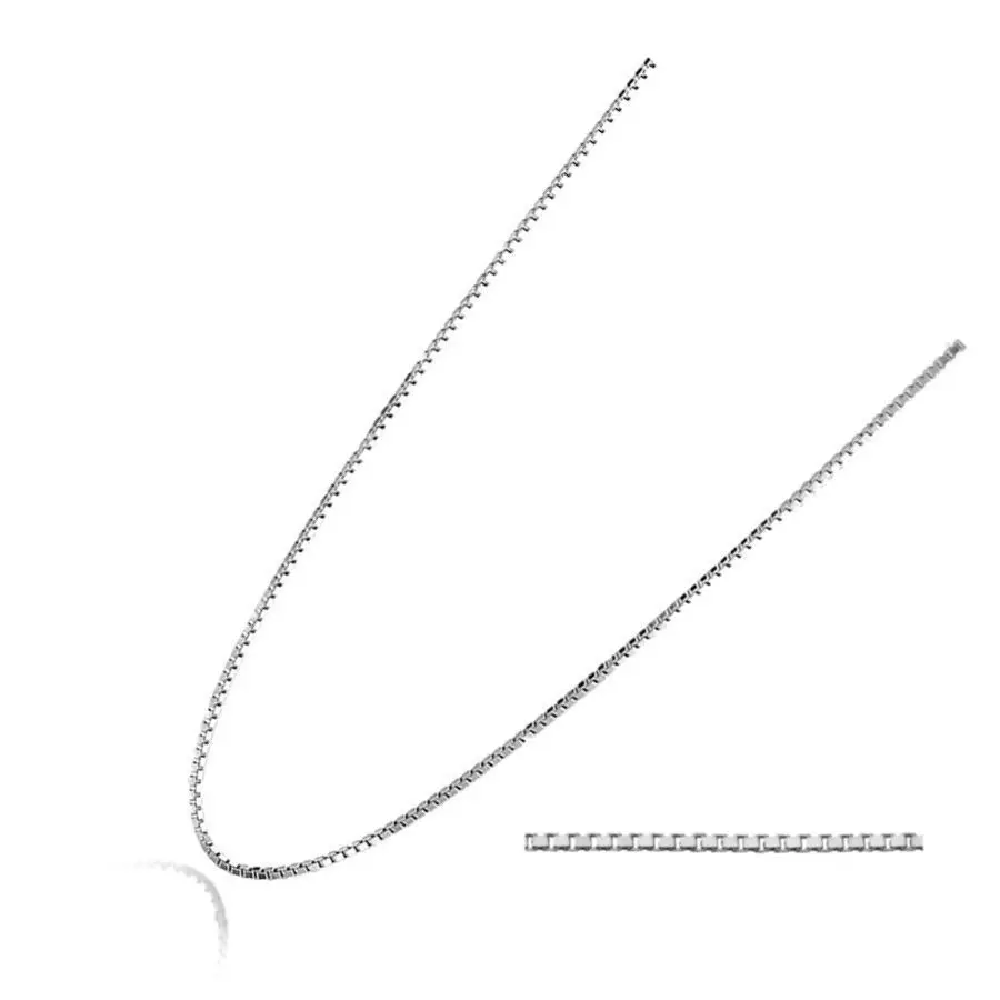 Stříbrný řetízek - čtvercový, tl. 0,6 mm