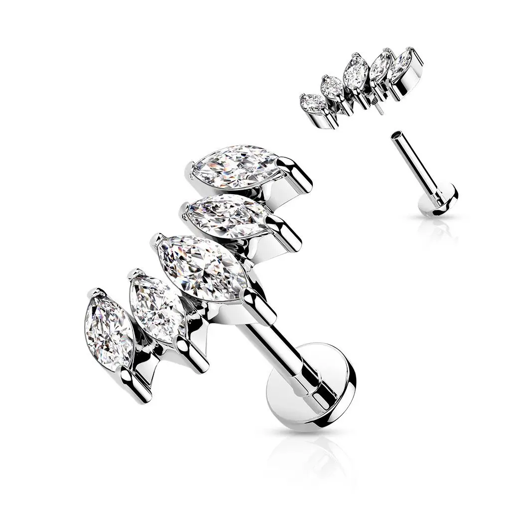 MARRE Labreta / cartilage piercing (1,2 x 6 mm) - LB0041ST-1206
