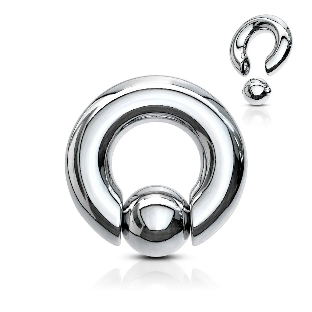 Piercing - kruh (3 x 14 mm, kulička 8 mm)