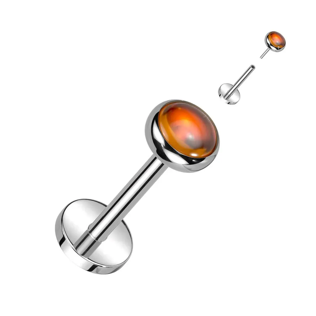 S4U Piercing do brady - PUSH IN labreta TITAN - TIT1321