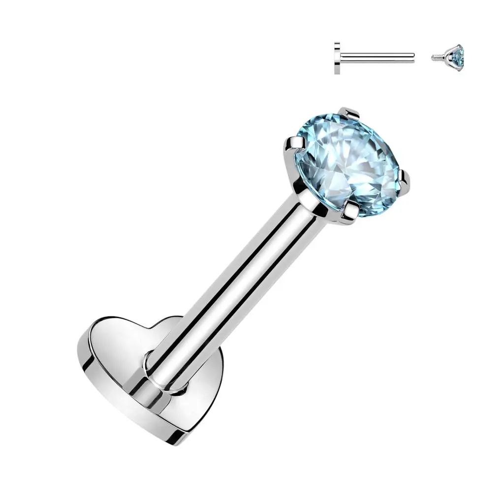 S4U Piercing do brady TITAN, tyrkysový kámen (1,2 x