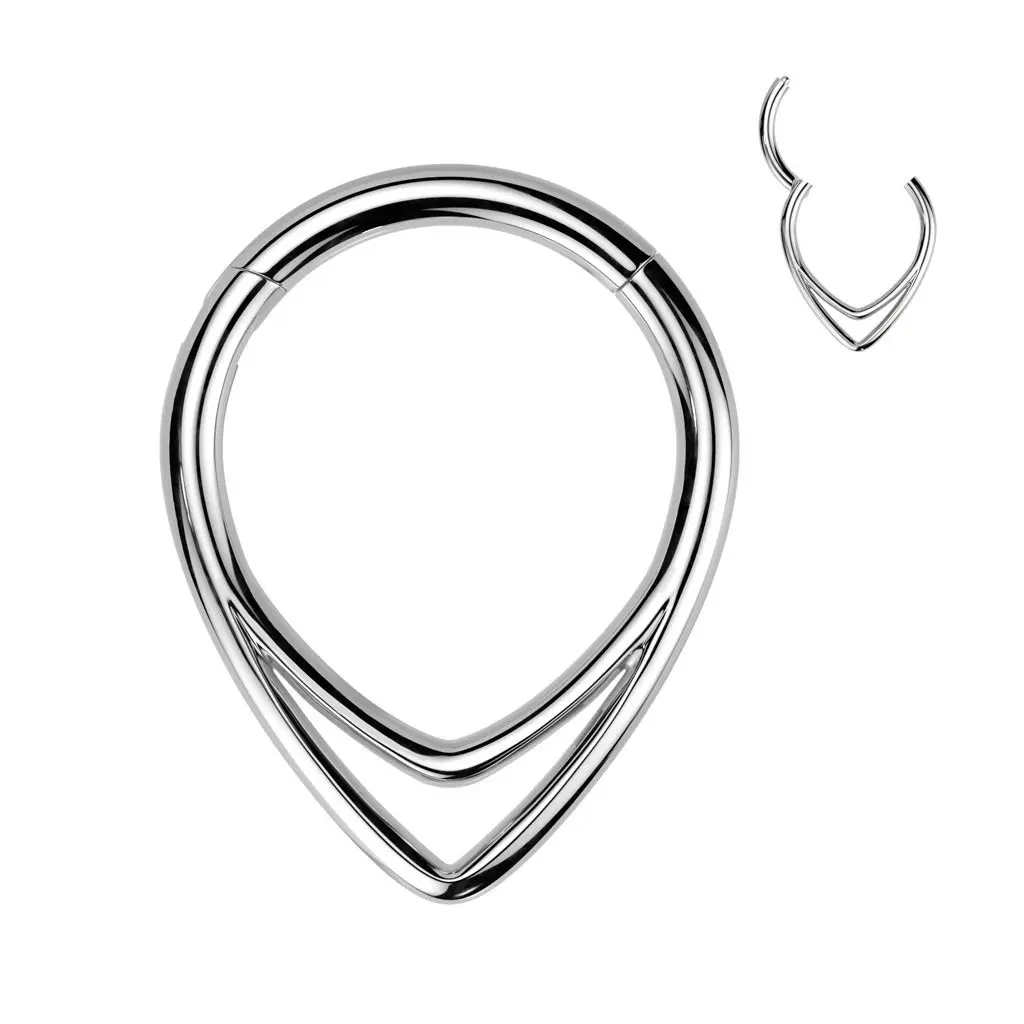Piercing septum / helix / cartilage TITAN (1,2 x 10 mm) - TIT1328-1210