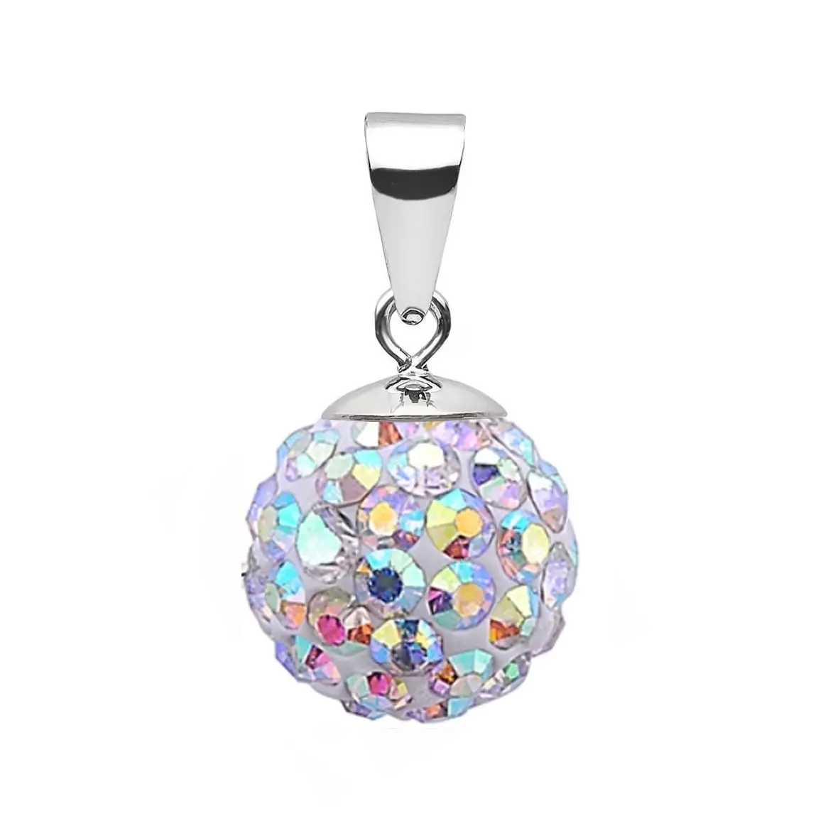 NUBIS Stříbrný přívěsek s krystaly Crystals from Swarovski AB - NBS002-AB