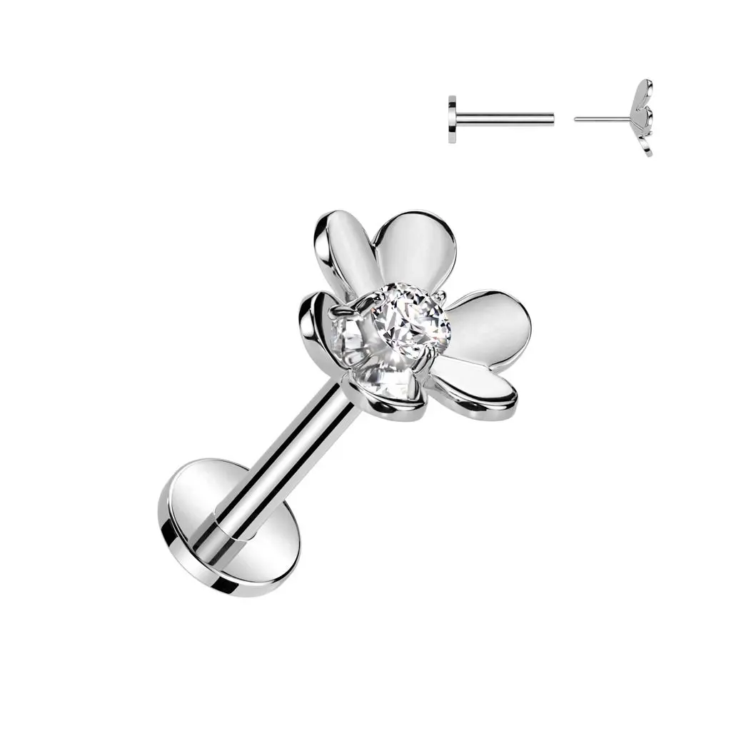 S4U Piercing do brady kytička - PUSH IN labreta - LB1123