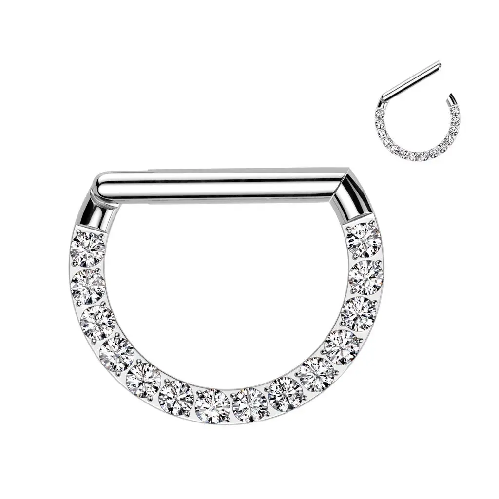 Piercing segment půlkruh TITAN (1,2 x