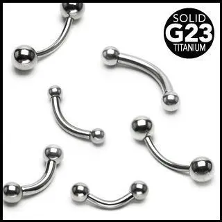 Piercing do obočí TITAN (5 mm, 1,6 x 16 mm)