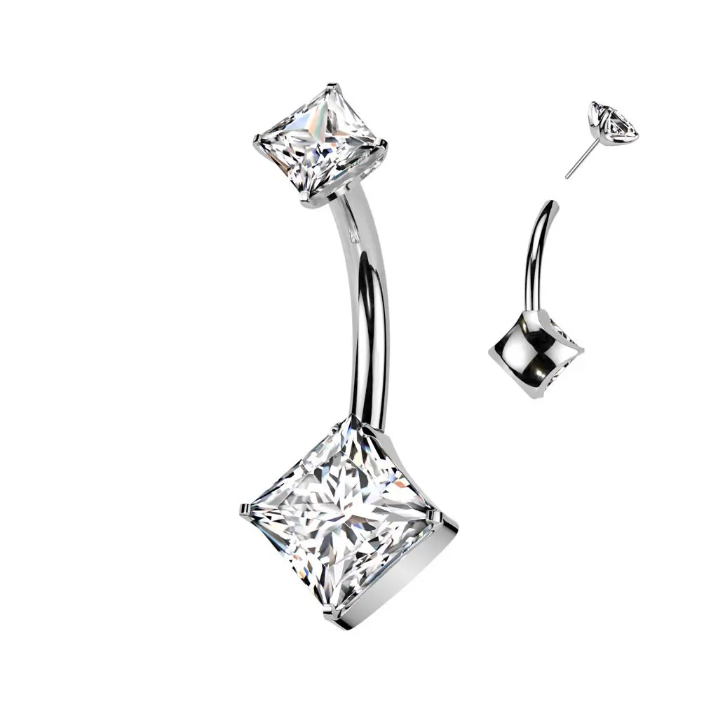 PUSH IN piercing do pupíku TITAN - TIT1354-C