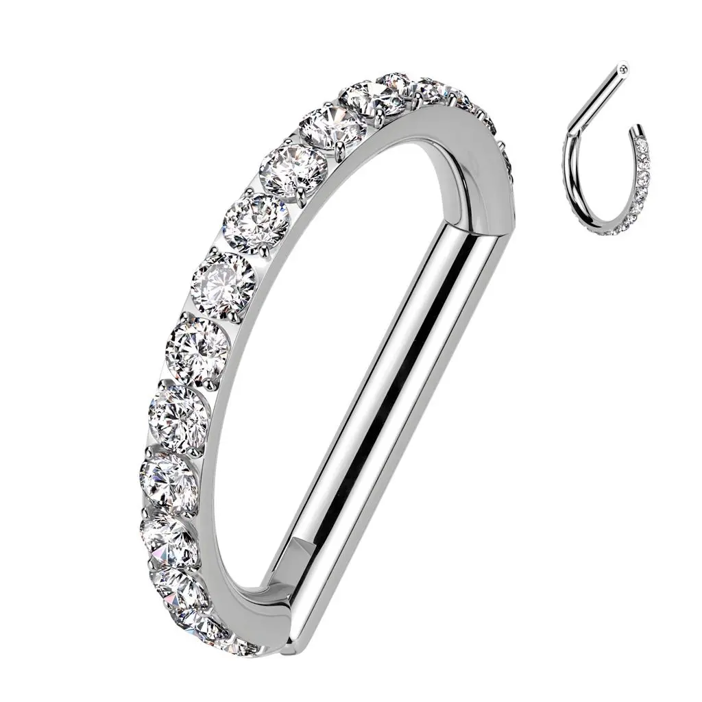Piercing segment půlkruh TITAN (1,2 x
