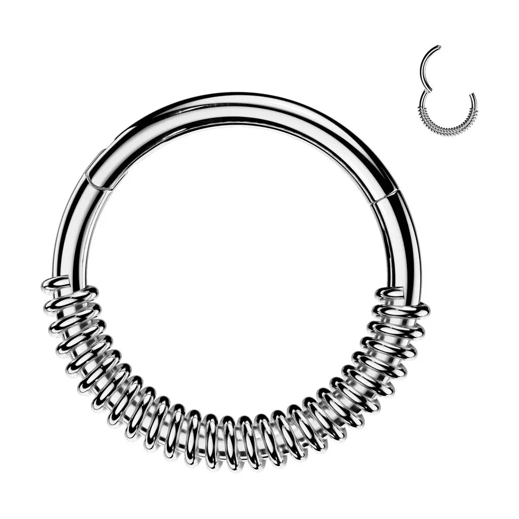 Segment kruh - helix / cartilage / tragus piercing - NS0067ST