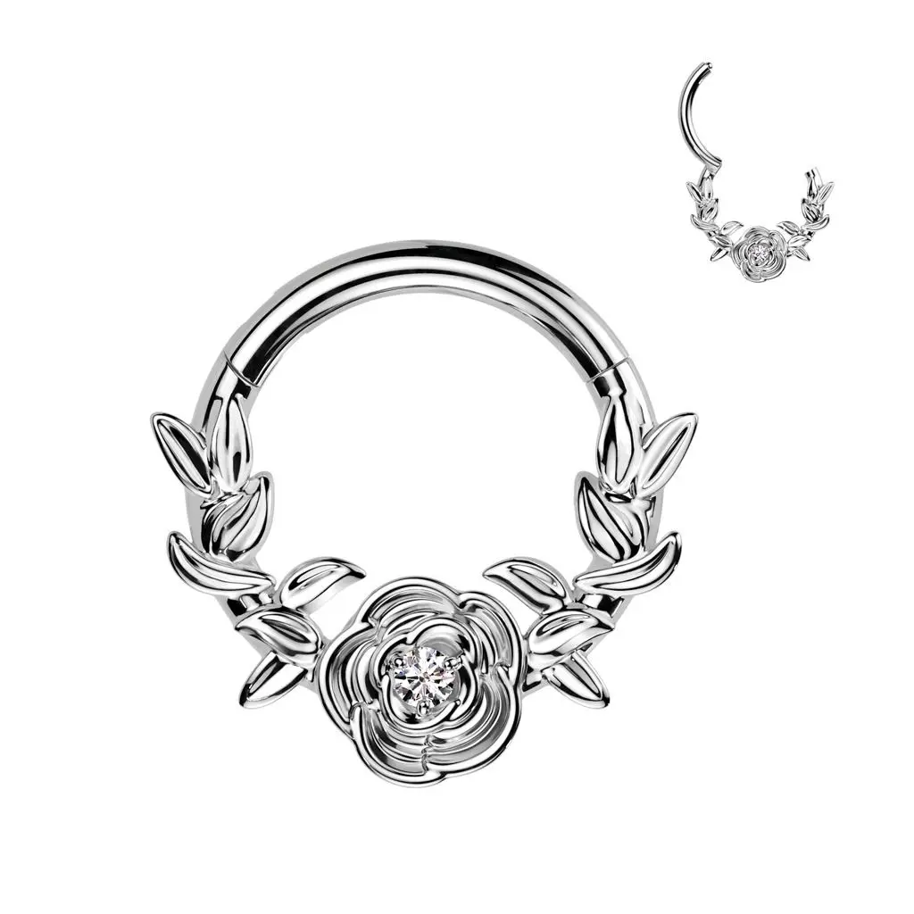 Segment kruh - helix / cartilage / tragus piercing TITAN (1,2 x