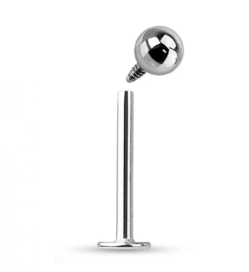 S4U Piercing do brady - labreta TITAN (3 mm, 1,2 x 12 mm) - TIT1019-12123