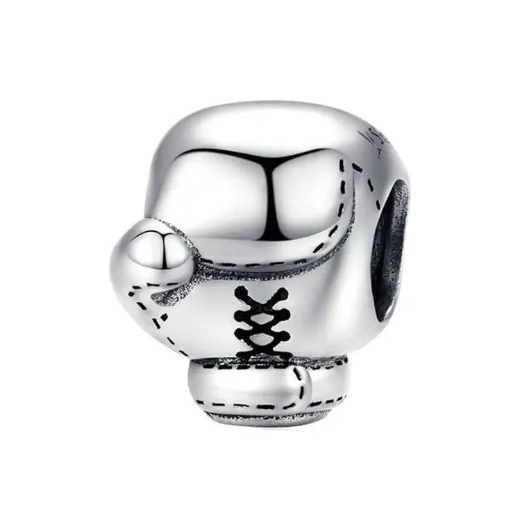 NUBIS Stříbrný přívěsek korálek boxovací rukavice - B0837