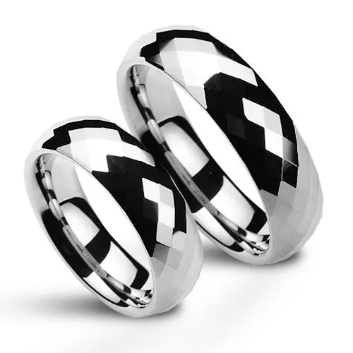 NUBIS NWF1033 Wolframové snubní prsteny - pár