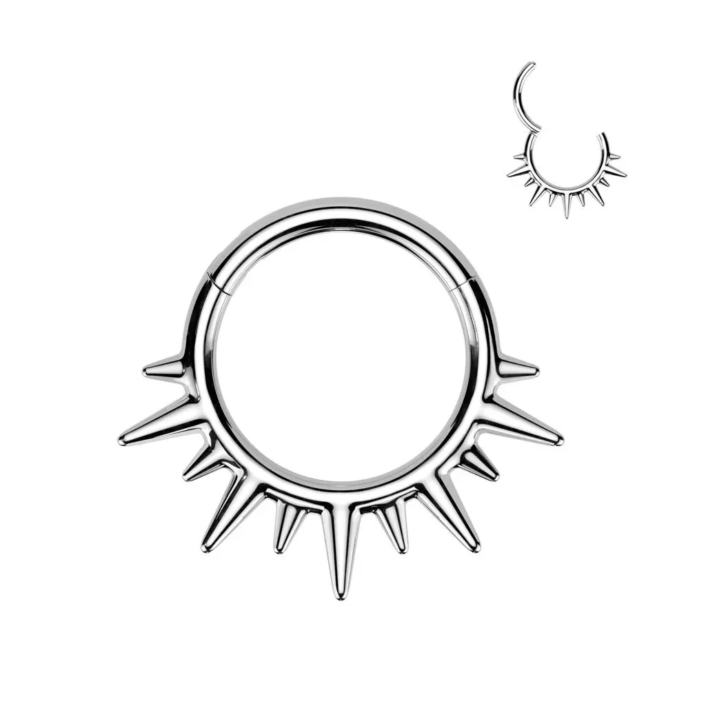 MARRE Ocelový kruh - helix / cartilage / septum piercing - SG125-ST