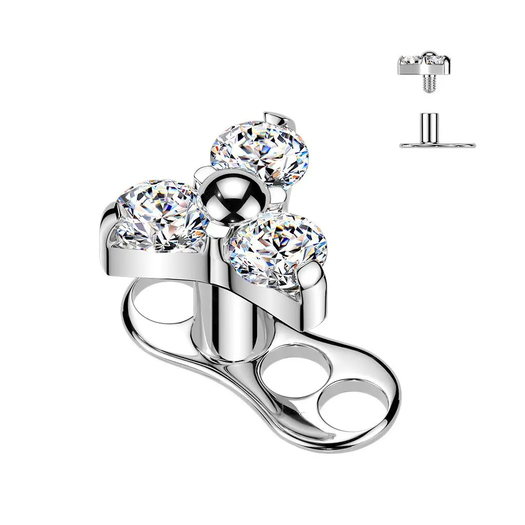 MARRE Kompletní microdermal piercing TITAN - MD051