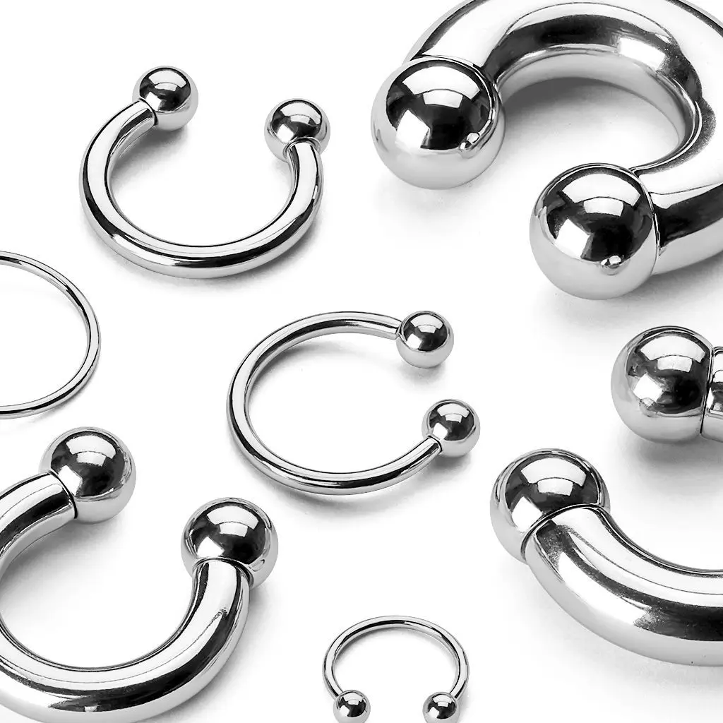 MARRE Piercing - podkova (1,2 x 8 mm, 3 mm) - PV01017-12083