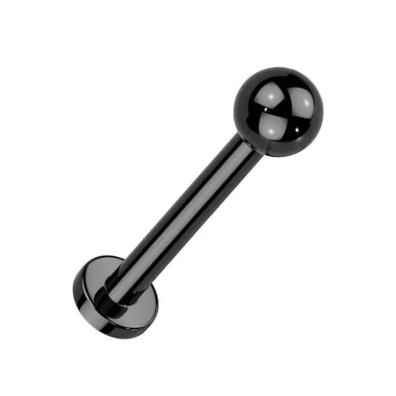 MARRE Piercing do brady - labreta černá
