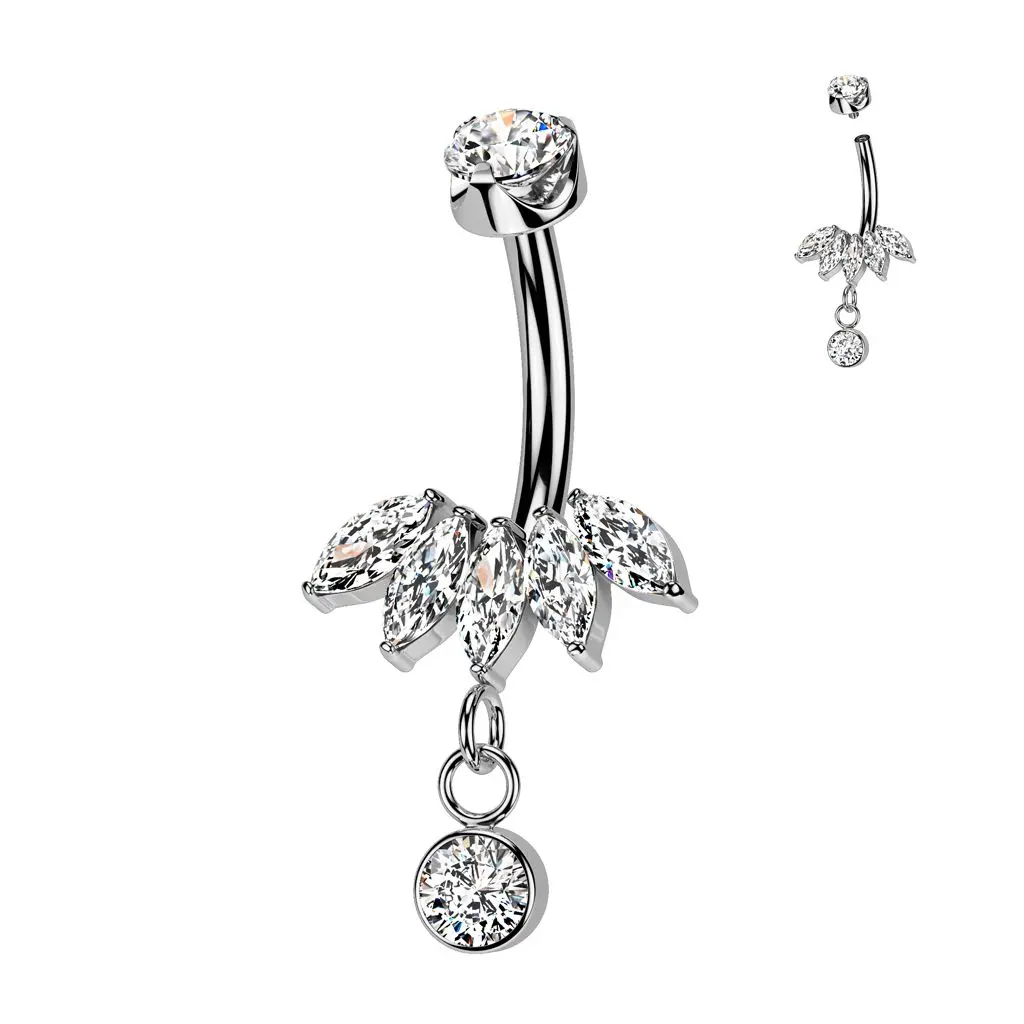 Piercing do pupíku - TITAN