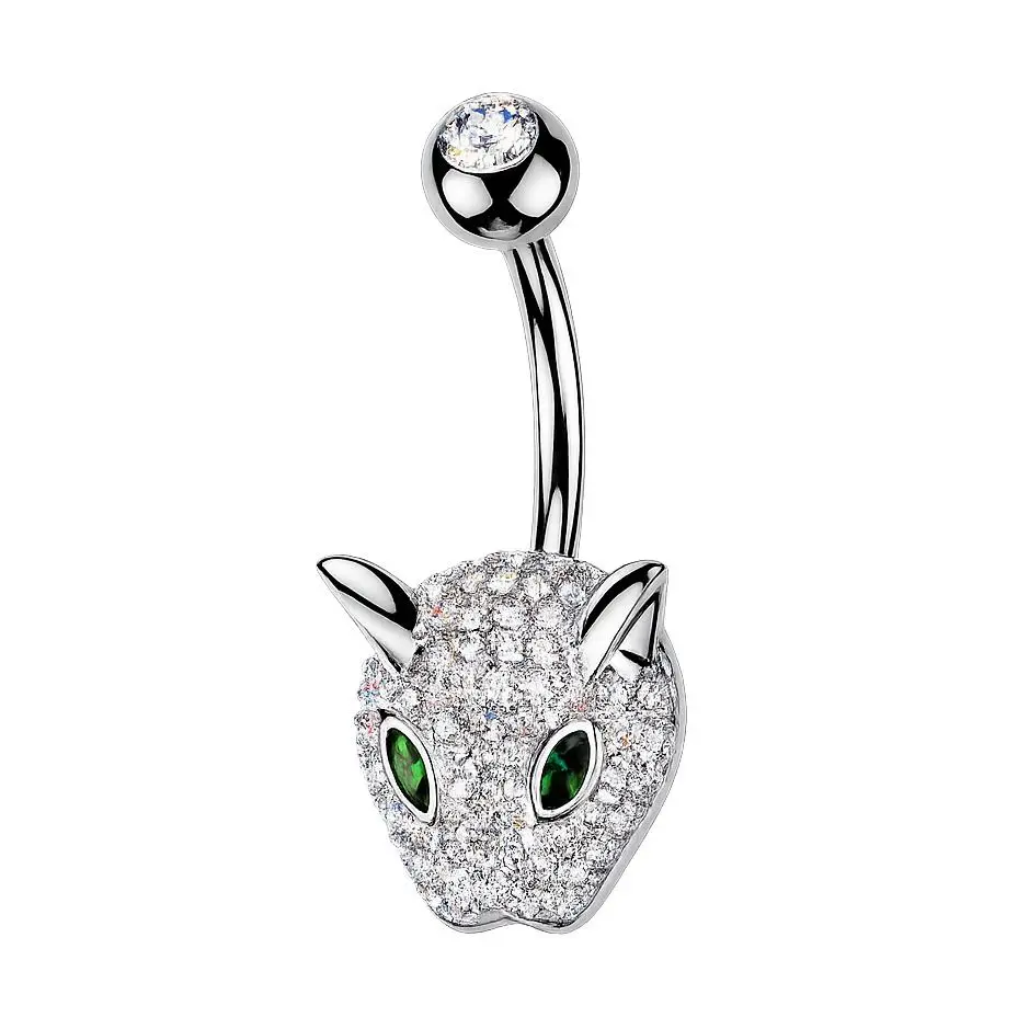 MARRE Piercing do pupíku leopard - WP0132