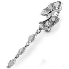 S4U Stříbrný piercing do pupíku