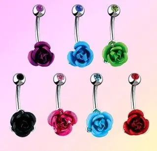 Piercing do pupíku růže HWNSK96