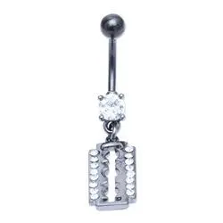Piercing do pupíku žiletka TBPN154