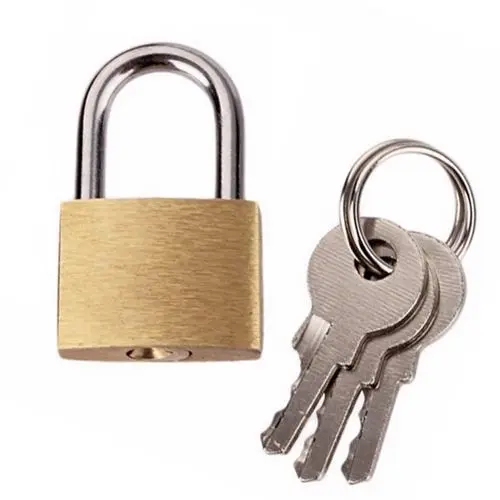 S4U Minizámeček se 3mi klíči rozměr 30 x 20 mm - ZA0002