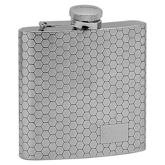 S4U Ocelová kapesní lahev - placatka 180ml v dárkovém balení - 97024