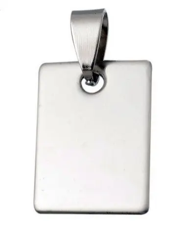 Destička chirurgická ocel 21x15 mm