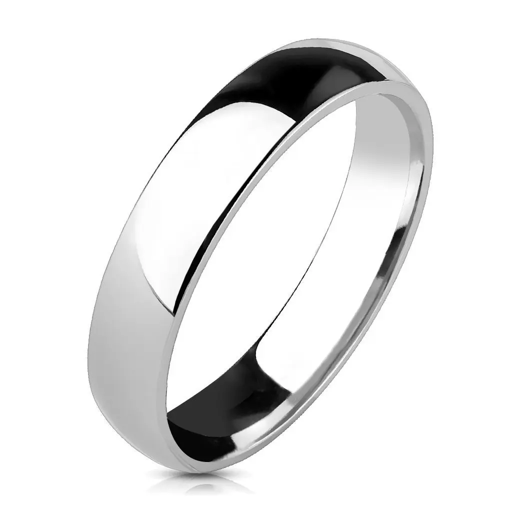 NUBIS NSS1011 Pánský snubní prsten, šíře 4 mm