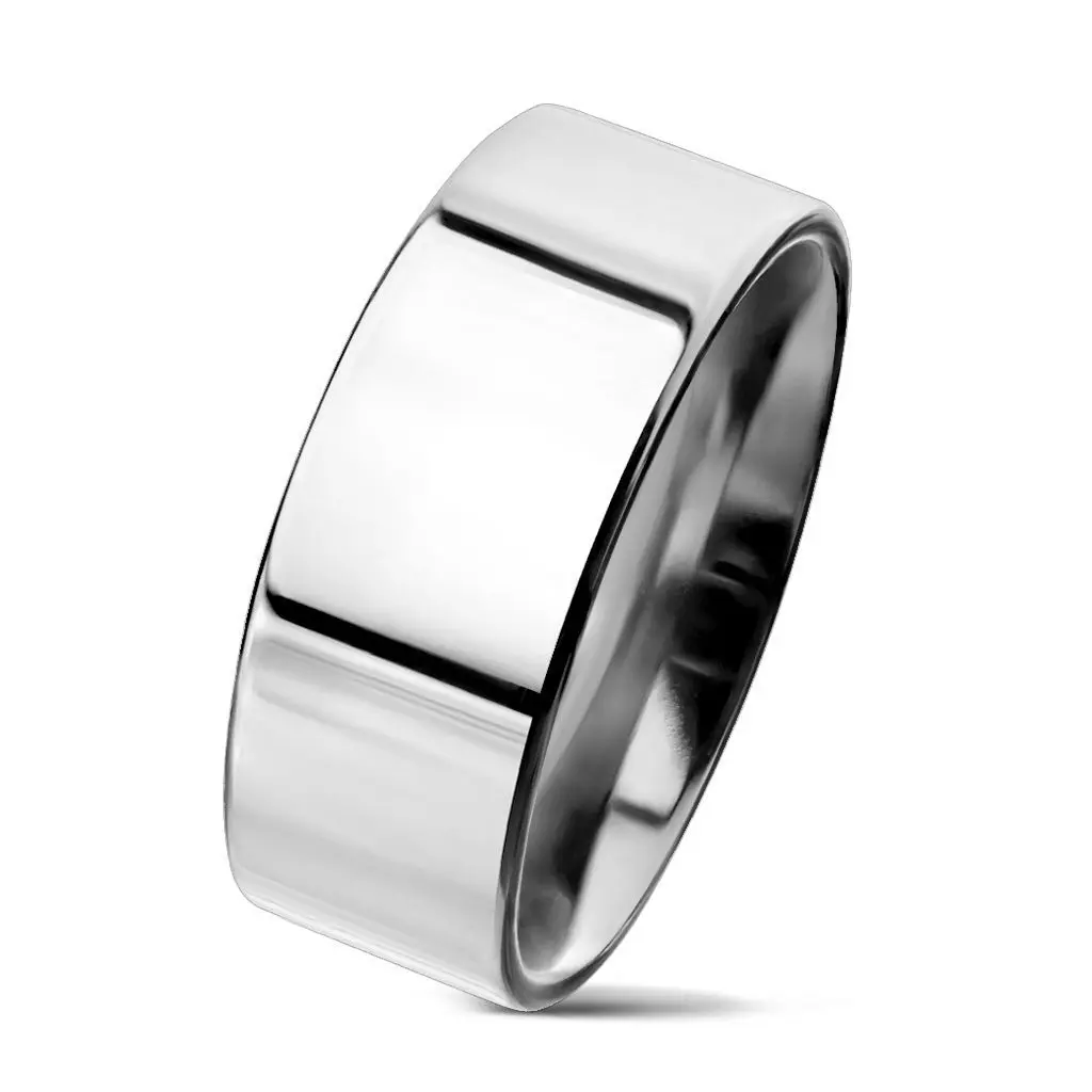 NUBIS NSS3004 Prsten chirurgická ocel, šíře 8 mm (72) - NSS3004-8-72