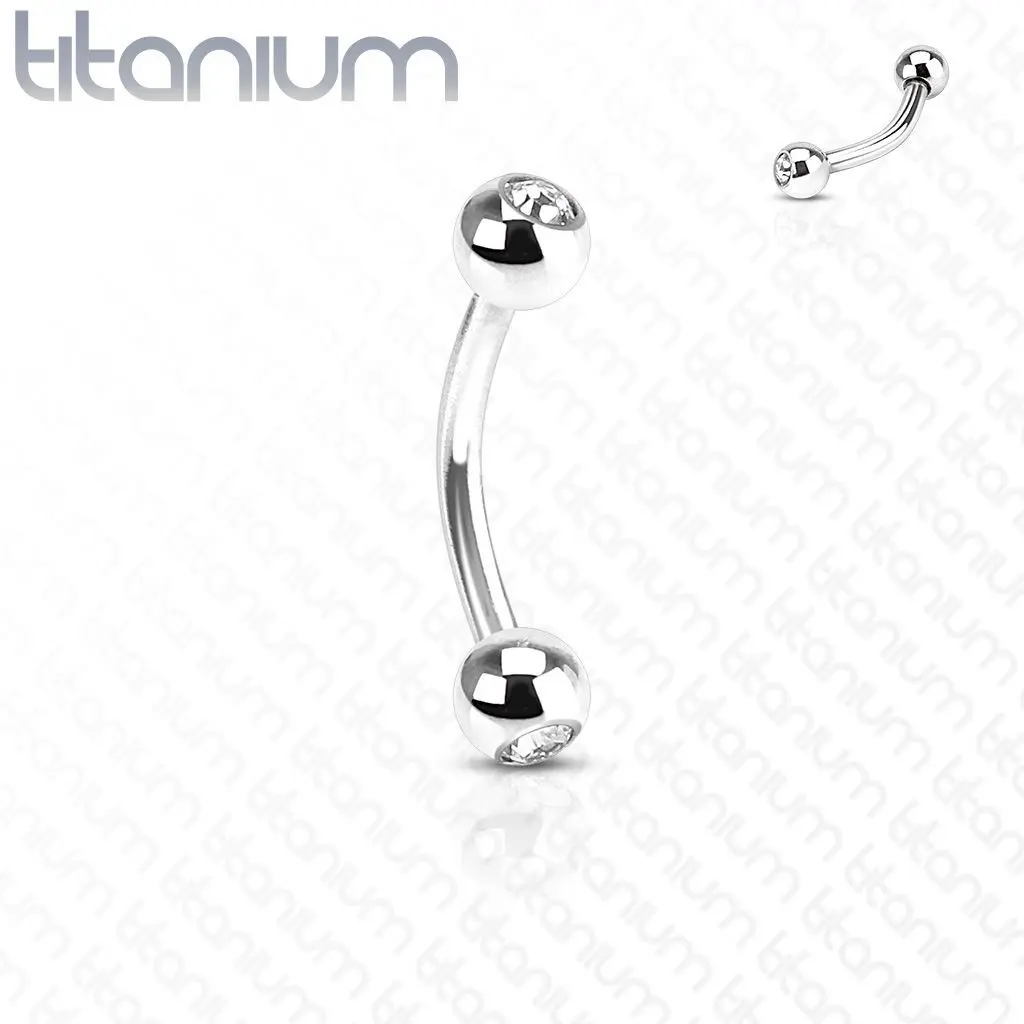 Piercing do obočí TITAN (1,2 x