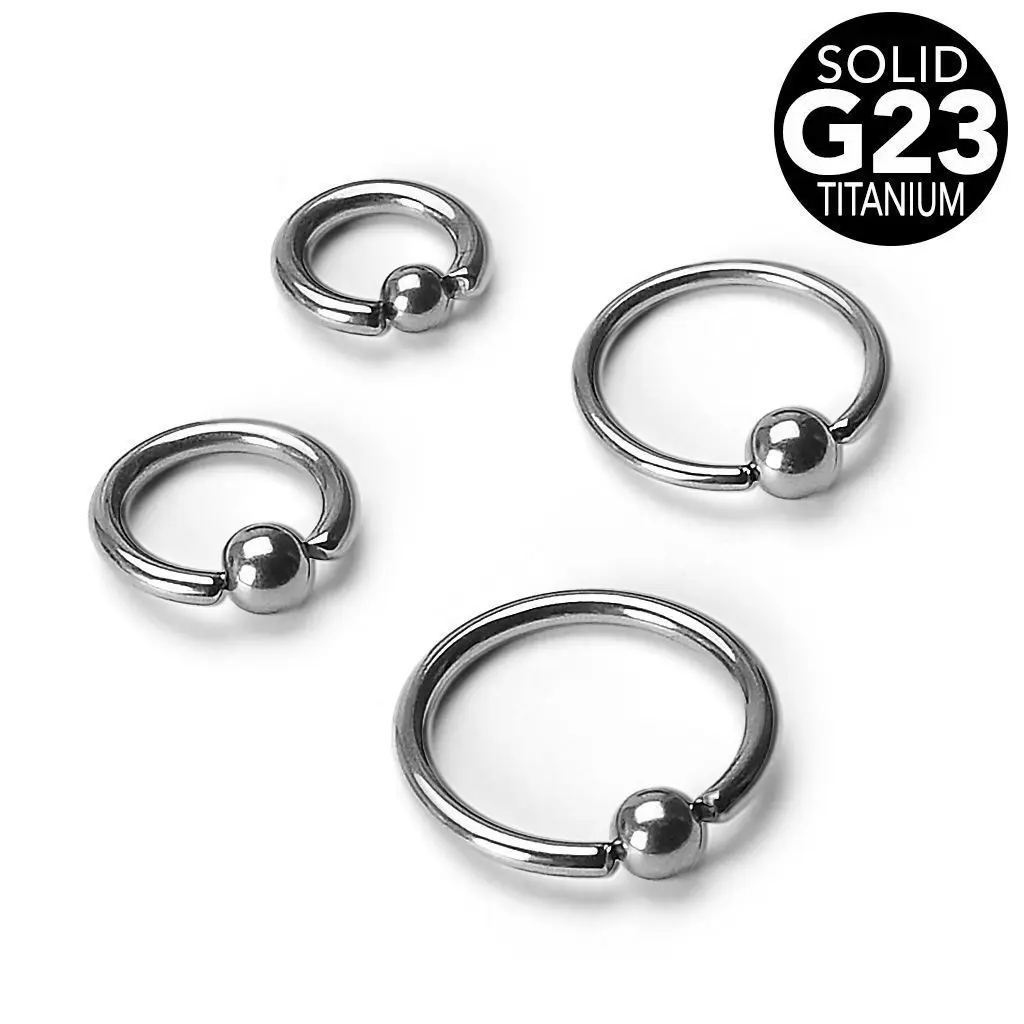 Piercing - kruh titan tl. 1,6 mm (1,6 x