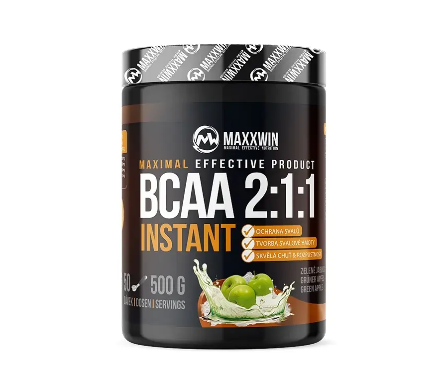 MAXXWIN BCAA 2:1:1 INSTANT zelené jablko 500 g