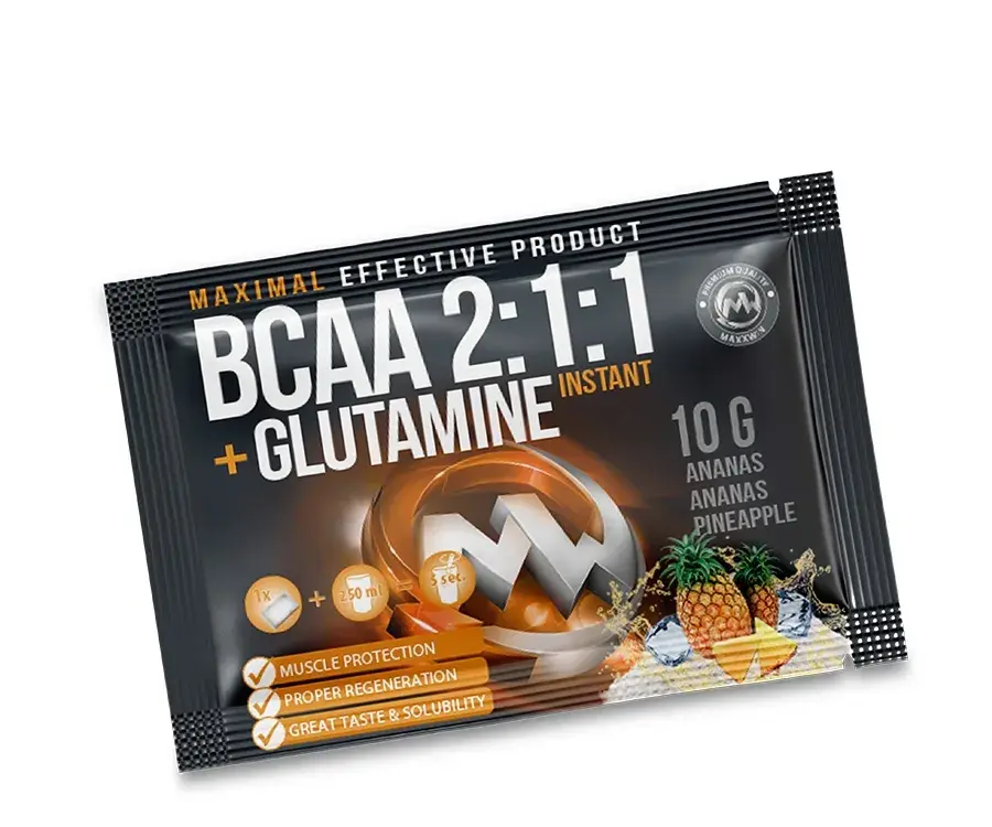 MAXXWIN BCAA + GLUTAMINE ananas 10 g