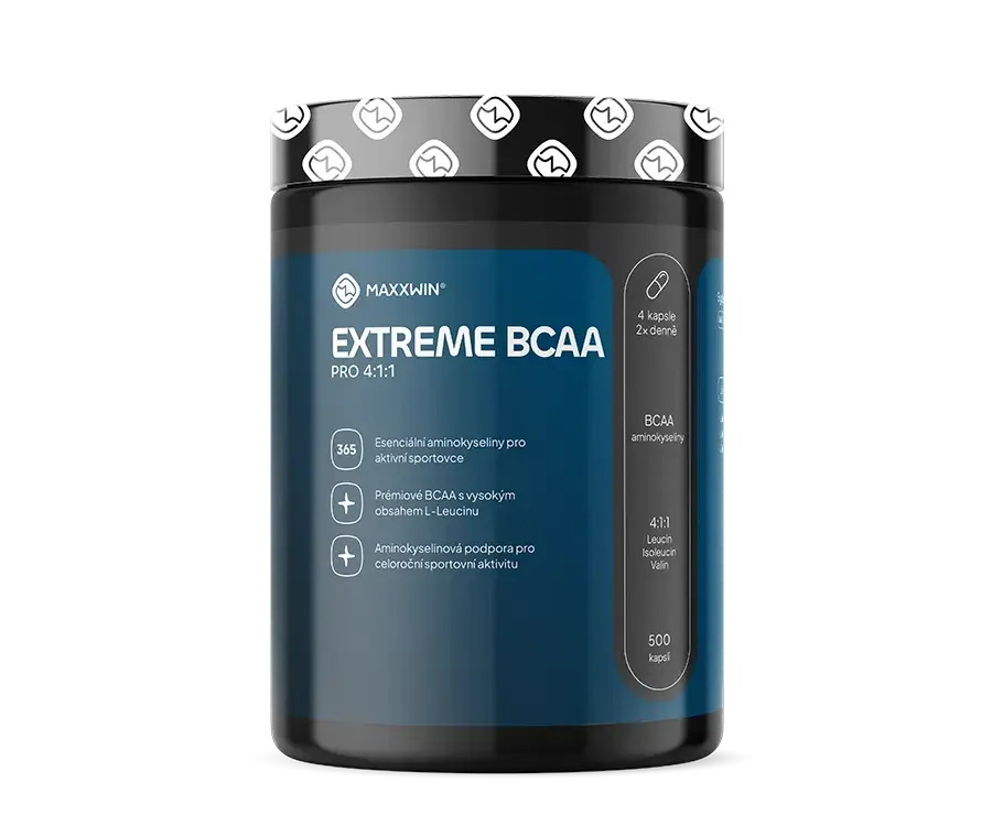 MAXXWIN EXTREME BCAA PRO 4:1:1 500 kapslí