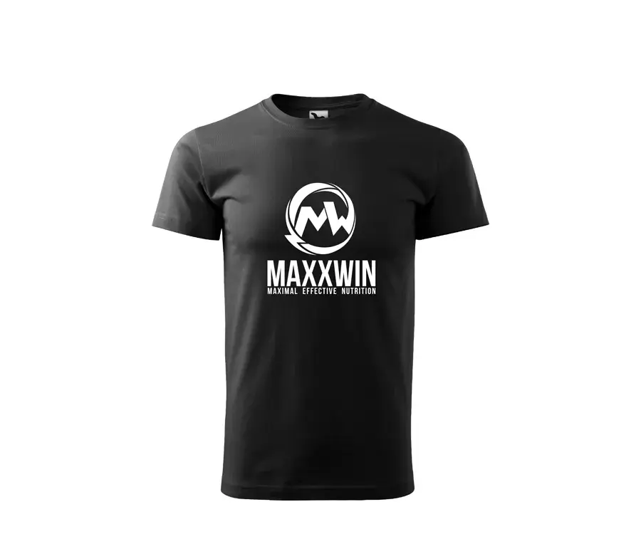 MAXXWIN TRIKO PÁNSKÉ BAVLNA černá M
