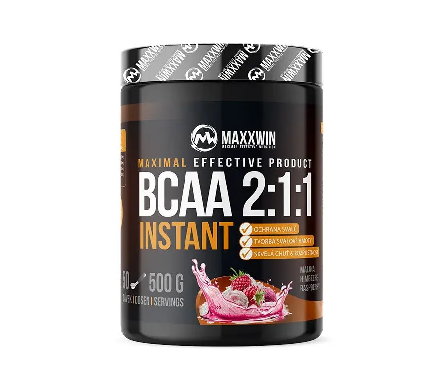 MAXXWIN BCAA 2:1:1 INSTANT malina 500 g