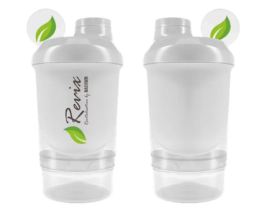 MAXXWIN ŠEJKR REVIX 300+150 ML průhledná/bílá