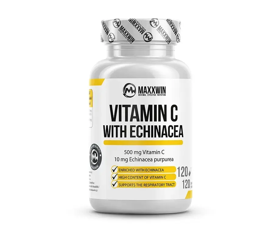MAXXWIN VITAMIN C WITH ECHINACEA 120 kapslí
