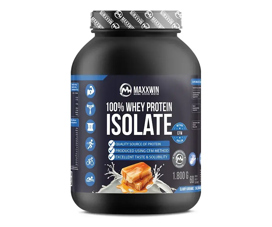 MAXXWIN ISO PROTEIN 90 slaný karamel 1800 g