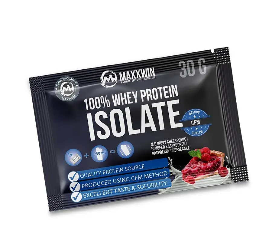 MAXXWIN ISO PROTEIN 90 cheesecake malina 30 g